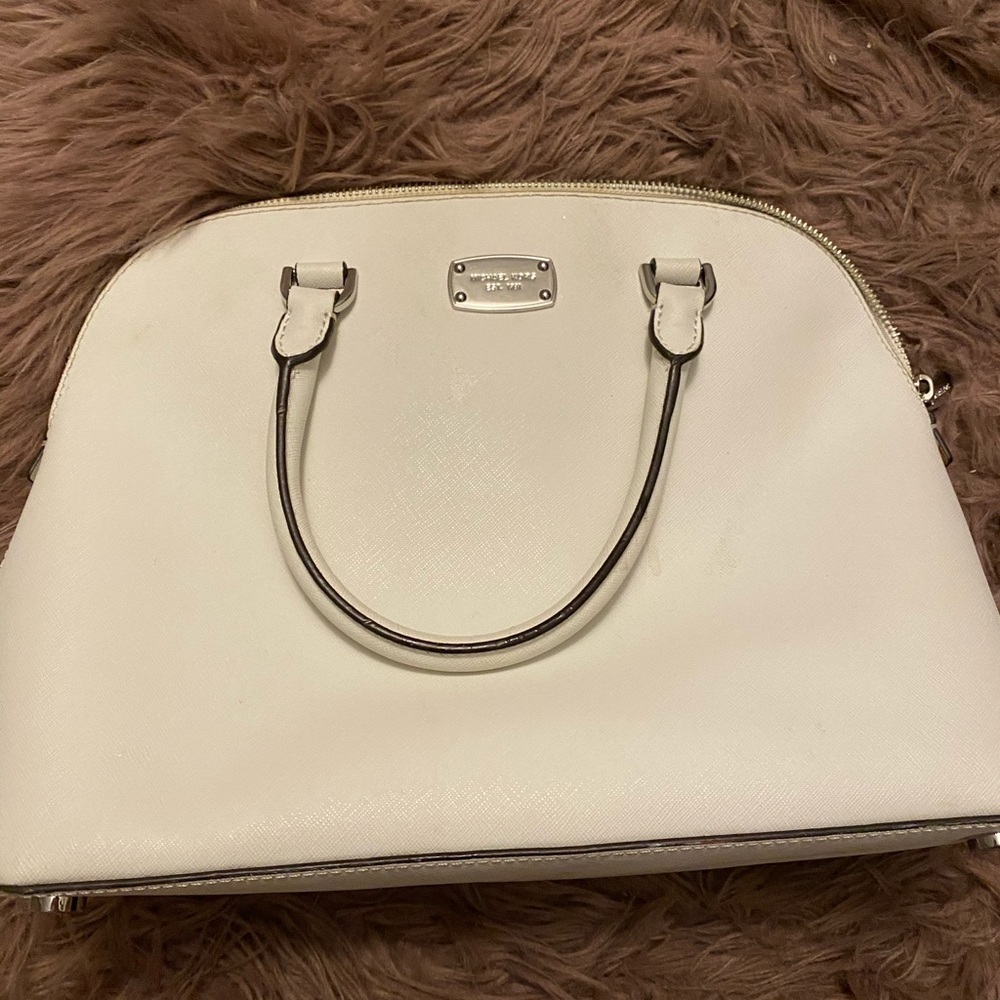 White Michael Kors Purse